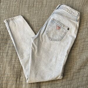 Guess Light Wash High Rise Skinny
